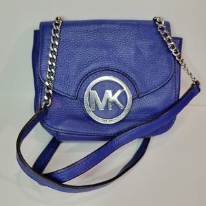 Blue Michael Kors crossbody